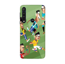 Football Mobile Back Case for Moto G8 Plus  (Design - 166)