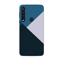 Blue Shades Mobile Back Case for Moto G8 Plus (Design - 188)