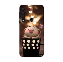 Cute Bunny Mobile Back Case for Moto G8 Plus (Design - 213)