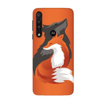 Wolf  Mobile Back Case for Moto G8 Plus (Design - 224)