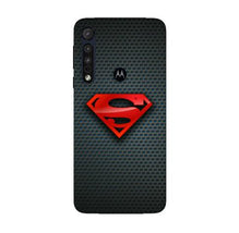 Superman Mobile Back Case for Moto G8 Plus (Design - 247)