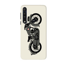 MotorCycle Mobile Back Case for Moto G8 Plus (Design - 259)