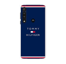 Tommy Hilfiger Mobile Back Case for Moto G8 Plus (Design - 275)