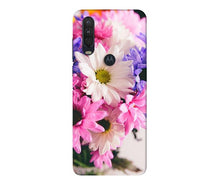 Coloful Daisy Mobile Back Case for Moto One Action (Design - 73)