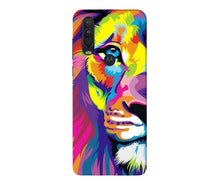 Colorful Lion Mobile Back Case for Moto One Action  (Design - 110)