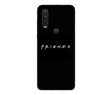 Friends Mobile Back Case for Moto One Action  (Design - 143)