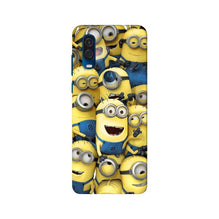 Minions Mobile Back Case for Moto One Vision  (Design - 127)