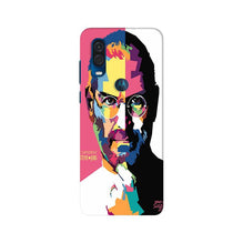 Steve Jobs Mobile Back Case for Moto One Vision  (Design - 132)