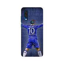 Hazard Mobile Back Case for Moto One Vision  (Design - 164)