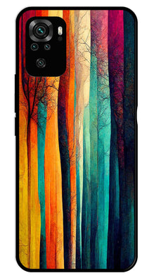 Modern Art Colorful Metal Mobile Case for Redmi Note 10