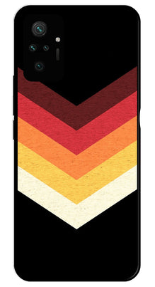MultiColor Arrow Metal Mobile Case for Redmi Note 10 Pro