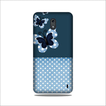 White dots Butterfly Case for Nokia 2.2