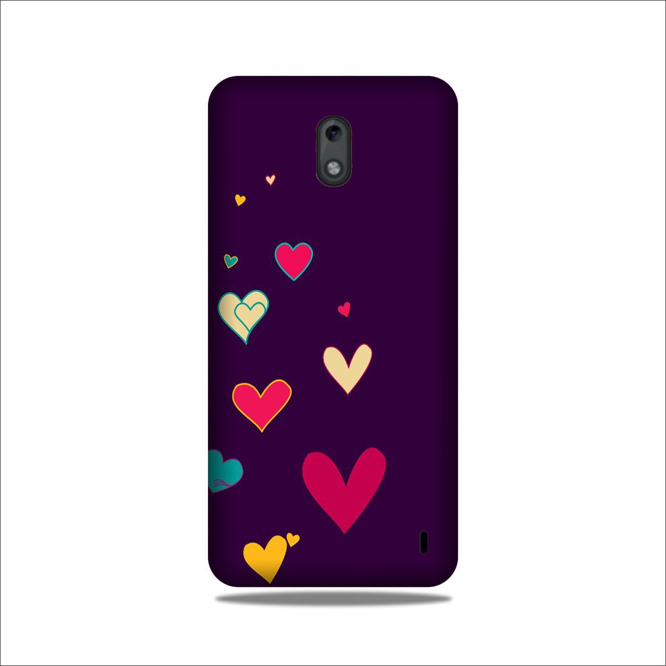 Purple Background Case for Nokia 2.2(Design - 107)