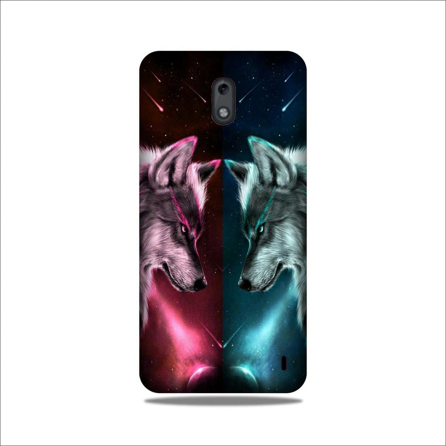 Wolf fight Case for Nokia 2.2 (Design No. 221)