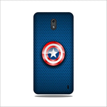 Captain America Shield Case for Nokia 2.2 (Design No. 253)