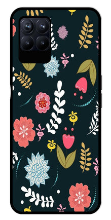 Floral Pattern2 Metal Mobile Case for Realme Narzo 50 50