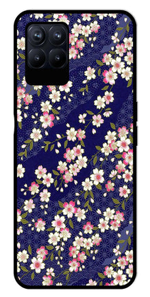 Flower Design Metal Mobile Case for Realme Narzo 50 50