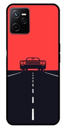 Car Lover Metal Mobile Case for Realme Narzo 50A