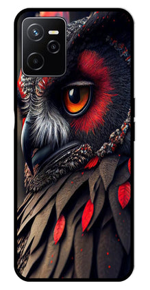 Owl Design Metal Mobile Case for Realme Narzo 50A