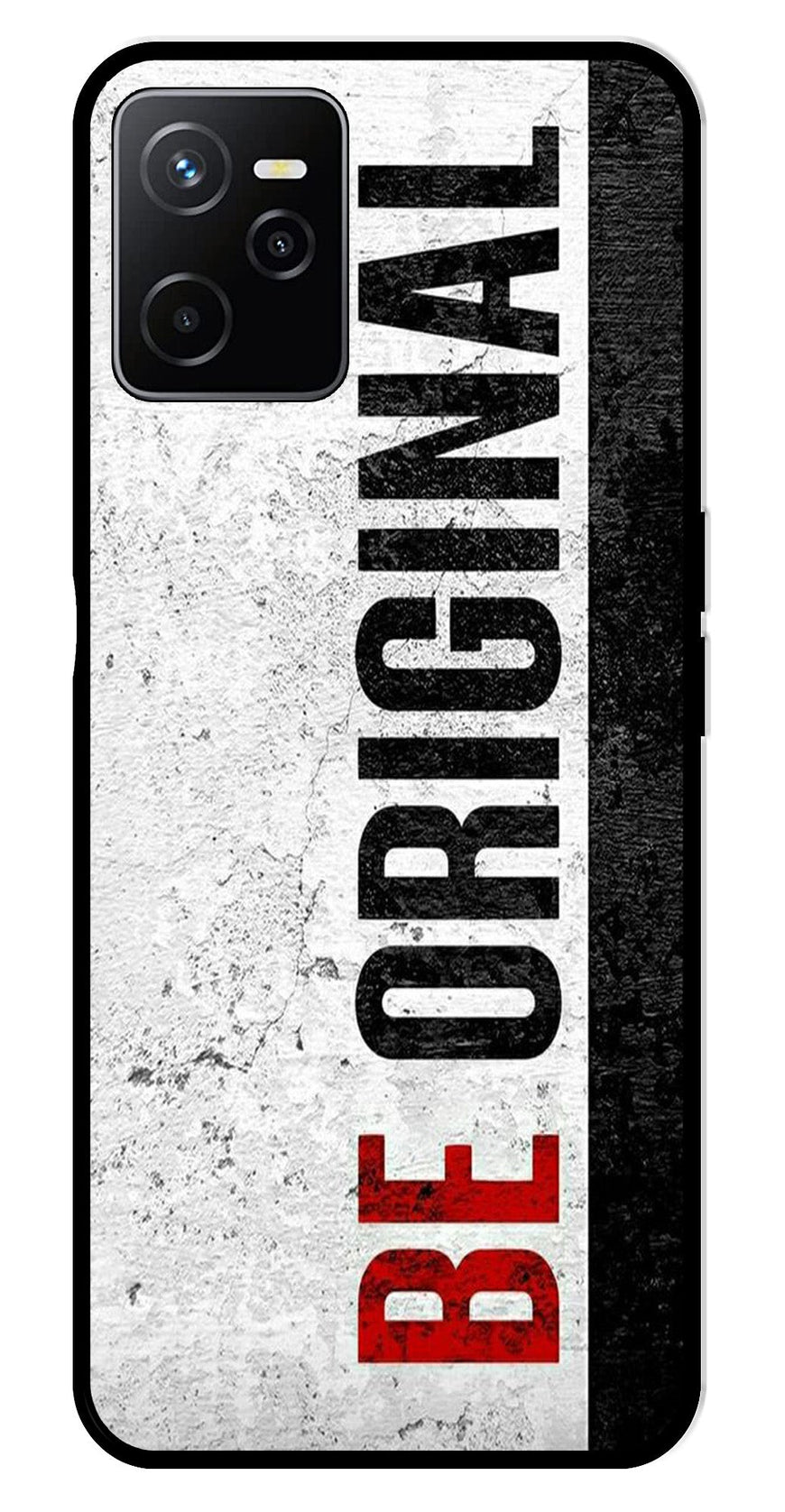 Be Original Metal Mobile Case for Realme Narzo 50A   (Design No -38)