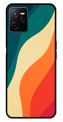 Muted Rainbow Metal Mobile Case for Realme Narzo 50A