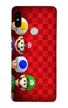 Mario Mobile Back Case for Mi A2  (Design - 337)