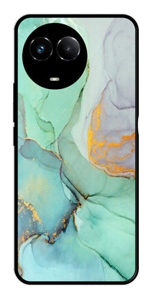 Marble Design Metal Mobile Case for Realme Narzo 60X 5G