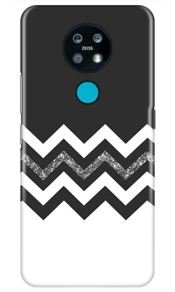 Black white Pattern2Case for Nokia 6.2