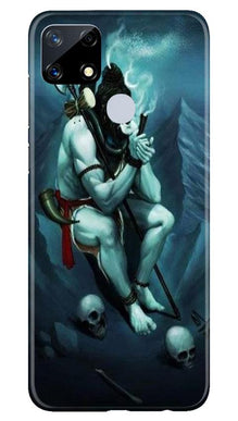 Lord Shiva Mahakal2 Mobile Back Case for Realme Narzo 20 (Design - 98)