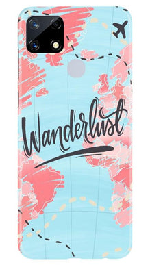 Wonderlust Travel Mobile Back Case for Realme Narzo 20 (Design - 223)