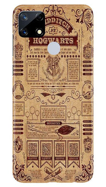 Hogwarts Mobile Back Case for Realme Narzo 20 (Design - 304)