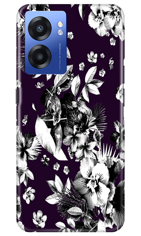 white flowers Case for Realme Narzo 50 5G