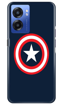 Captain America Mobile Back Case for Realme Narzo 50 5G (Design - 42)