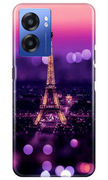 Eiffel Tower Mobile Back Case for Realme Narzo 50 5G (Design - 86)