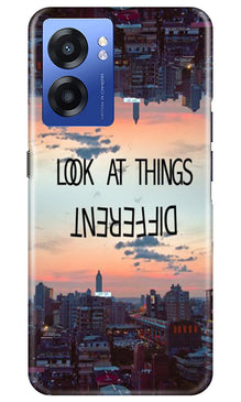 Look at things different Mobile Back Case for Realme Narzo 50 5G (Design - 99)