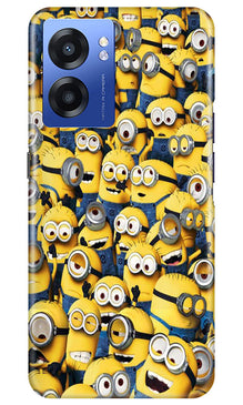 Minions Mobile Back Case for Realme Narzo 50 5G  (Design - 126)