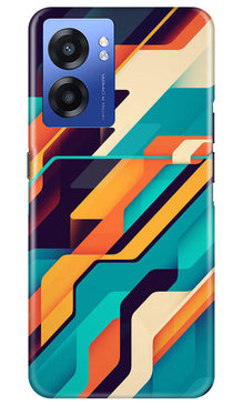 Modern Art Mobile Back Case for Realme Narzo 50 5G (Design - 201)