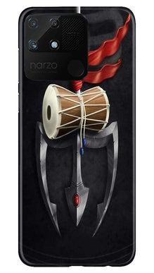 Lord Shiva Mahakal Mobile Back Case for Realme Narzo 50A (Design - 1)