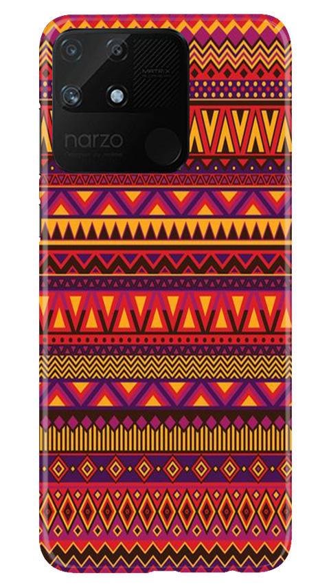 Zigzag line pattern2 Case for Realme Narzo 50A