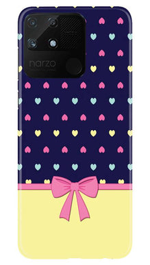 Gift Wrap5 Mobile Back Case for Realme Narzo 50A (Design - 40)