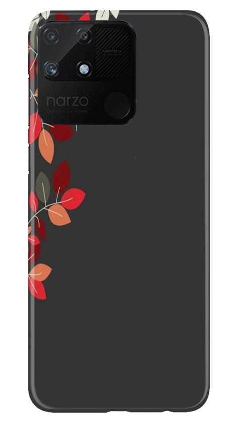 Grey Background Case for Realme Narzo 50A