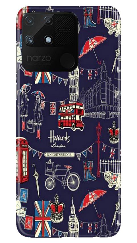 Love London Case for Realme Narzo 50A