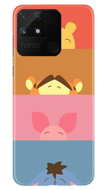 Cartoon Mobile Back Case for Realme Narzo 50A (Design - 183)