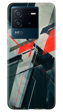 Modern Art Mobile Back Case for iQOO Neo 6 5G (Design - 199)