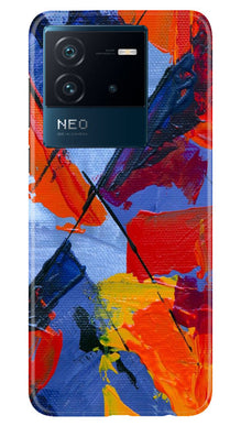 Modern Art Mobile Back Case for iQOO Neo 6 5G (Design - 208)