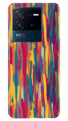 Modern Art Mobile Back Case for iQOO Neo 6 5G (Design - 210)