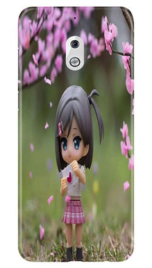 Cute Girl Mobile Back Case for Nokia 2.1 (Design - 92)