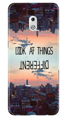 Look at things different Mobile Back Case for Nokia 2.1 (Design - 99)