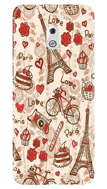 Love Paris Mobile Back Case for Nokia 2.1  (Design - 103)