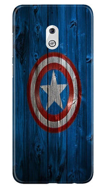 Captain America Superhero Mobile Back Case for Nokia 2.1  (Design - 118)